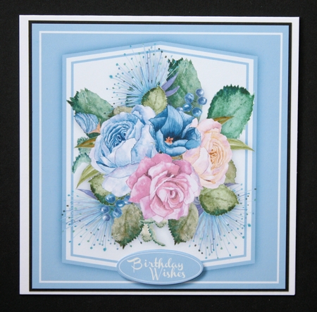 Beautiful Mixed  roses and Blossom  by Marion Kimberley-Scott