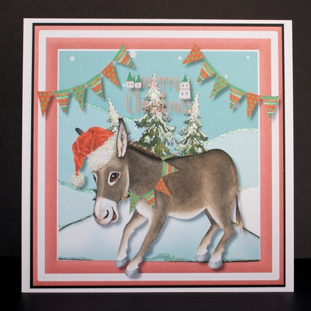 Donkey in the Snow  by Marion Kimberley-Scott