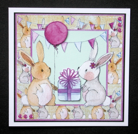 Bunny Birthday by Marion Kimberley-Scott