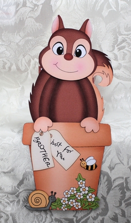 3D Male Relations Tags Decoupage Sheet by Marion Kimberley-Scott