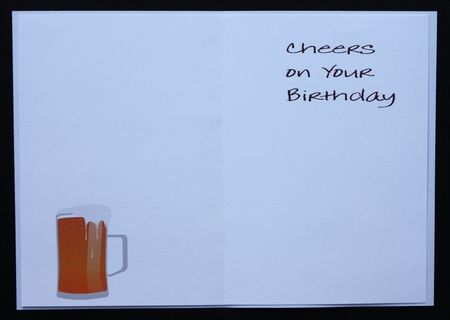 Birthday Insert by Marion Kimberley-Scott