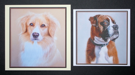 Sparky and Bruiser Toppers by Marion Kimberley-Scott