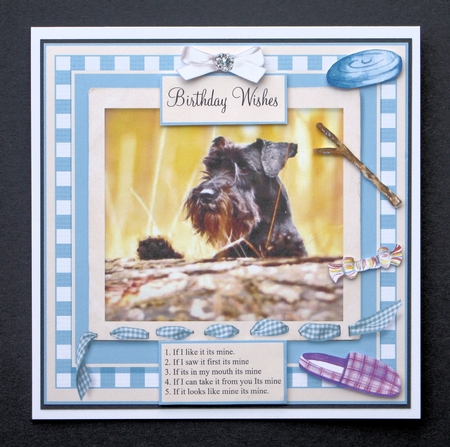 SCOTTIE DOG - BIRTHDAY -GET WELL-BEST WISHES by Marion Kimberley-Scott
