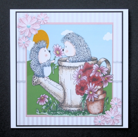 Hedgehog Popsy Daisy  by Marion Kimberley-Scott