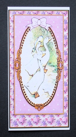 Peter Rabbit DL. Card Front 1 by Marion Kimberley-Scott