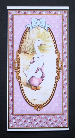 Peter Rabbit DL. Card Front  6 by Marion Kimberley-Scott