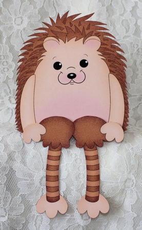 3D On the Shelf Card Kit - Cute Little Hedgehog Spike by Marion Kimberley-Scott