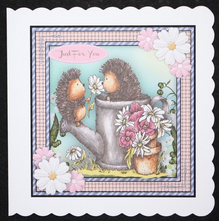 Hedgehog Popsy Daisy  by Marion Kimberley-Scott