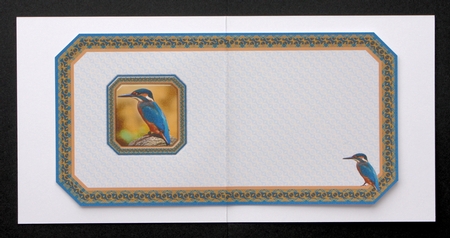  JJ KINGFISHER 5X5 PYRAMAGE INSERT by Marion Kimberley-Scott