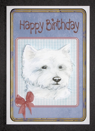 Birthday Dog by Marion Kimberley-Scott