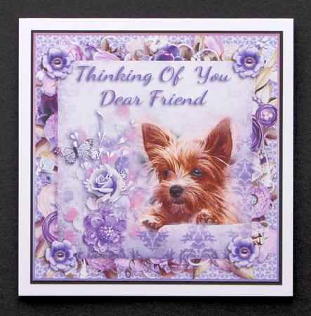 Thinking dear friend A4 by Marion Kimberley-Scott