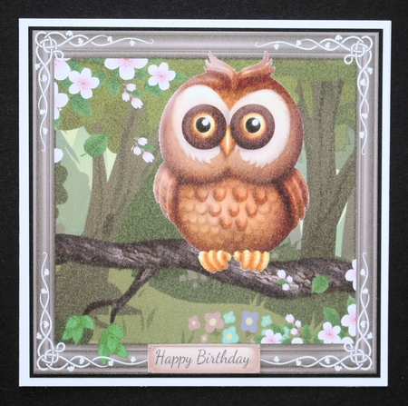 Gorgeous Brown Owl 8x8 Mini Kit by Marion Kimberley-Scott