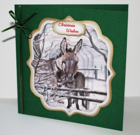 Donkeys in the Snow , by Marion Kimberley-Scott