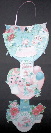 Summer Days Hanging Hearts Trio by Marion Kimberley-Scott