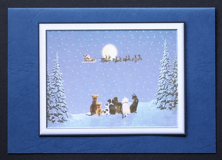 Is it really him  Insert  Seasons Greetings by Marion Kimberley-Scott