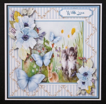 Kittys With the Butterflys  by Marion Kimberley-Scott