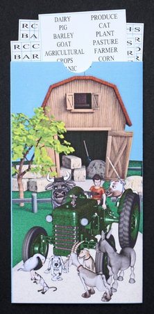 WORDSEARCH POCKET ON THE FARM by Marion Kimberley-Scott