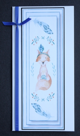 The Watercolour Fox LGE DL by Marion Kimberley-Scott