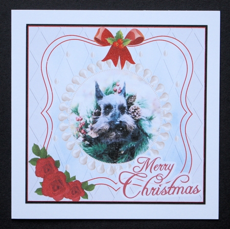 CHRISTMAS SCHNAUZER by Marion Kimberley-Scott