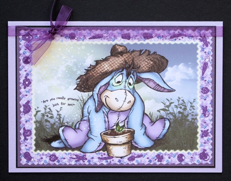 Eeyore Quick Card by Marion Kimberley-Scott