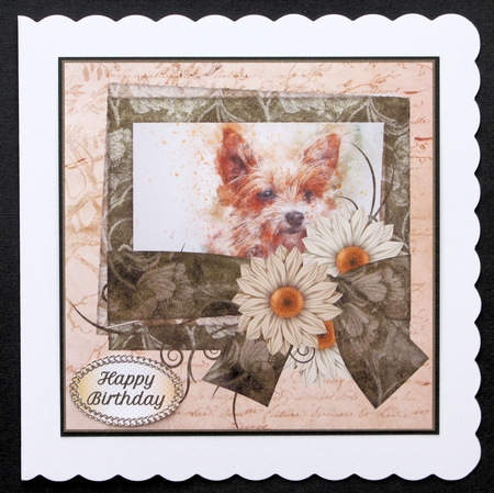 Dog n Bow 4 by Marion Kimberley-Scott