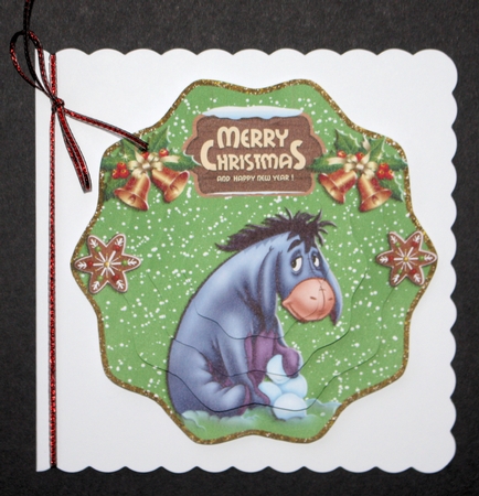 3D Shaped Keepsake Christmas Decoration 1 by Marion Kimberley-Scott