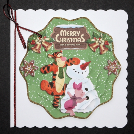 3D Shaped Keepsake Christmas Decoration 2 by Marion Kimberley-Scott
