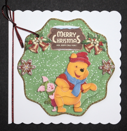 3D Shaped Keepsake Christmas Decoration 3 by Marion Kimberley-Scott