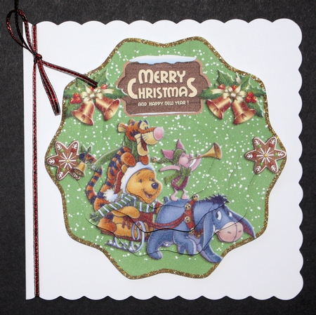 3D Shaped Keepsake Christmas Decoration 4 by Marion Kimberley-Scott