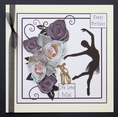 Live Love Ballet - Decoupage by Marion Kimberley-Scott
