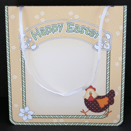 3D Easter Chicken Gift Bag Mini Kit by Marion Kimberley-Scott