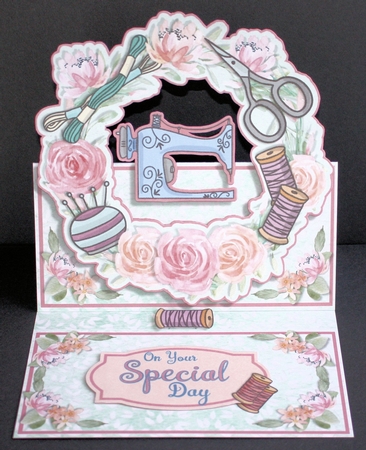 CIRCLET EASEL KIT - Sew Happy! by Marion Kimberley-Scott