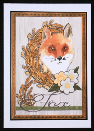 JJ COUNTRY CAPERS 5X7 FOX by Marion Kimberley-Scott
