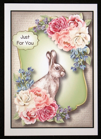 The March Hare & Beautiful Blooms A5 by Marion Kimberley-Scott