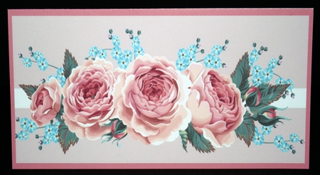 Spring Bloom Gift Voucher/Money Wallet/Pocket -  Birthday Wishes by Marion Kimberley-Scott