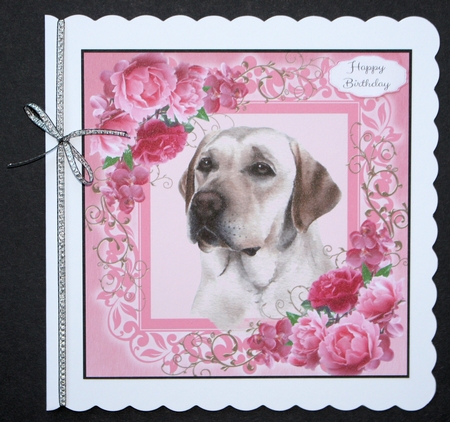 12 Animals In Pink Roses 8x8 Bumper Kit by Marion Kimberley-Scott