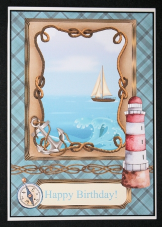 Nautical Watercolor Cut Outs by Marion Kimberley-Scott