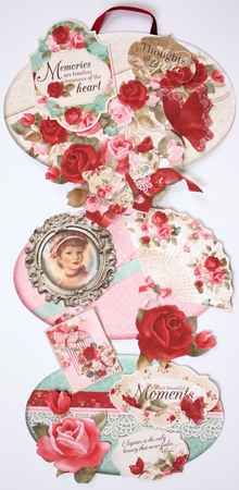 My Fair Lady Hanging Oval Plaques Trio by Marion Kimberley-Scott