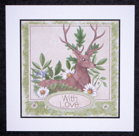 Forest Friends Stag by Marion Kimberley-Scott