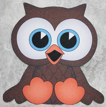 3D Cute Bird Treat Box Gift Set Mini Kit - Cute Little Orson Owl by Marion Kimberley-Scott