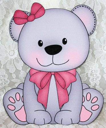 3D Cute Bear Treat Box Gift Set Mini Kit - Cute Little Bessy Bear by Marion Kimberley-Scott
