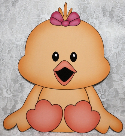 3D Cute Bird Treat Box Gift Set Mini Kit - Cute Little Chick Mallow by Marion Kimberley-Scott