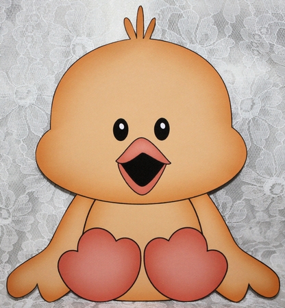 3D Cute Bird Treat Box Gift Set Mini Kit - Cute Little Chick Quackers by Marion Kimberley-Scott