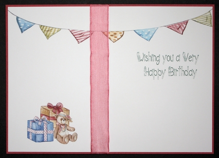 Gifts Ted Birthday Insert. by Marion Kimberley-Scott