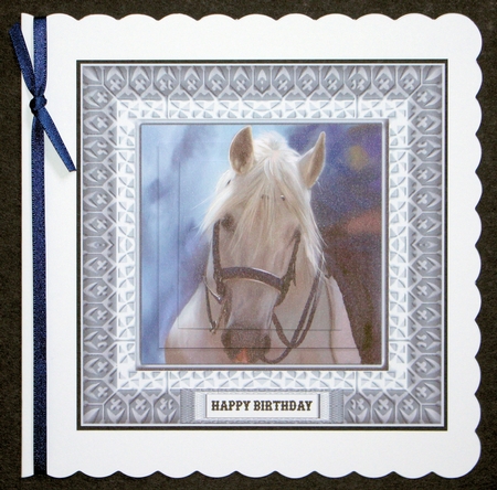 Lovely Horse Pyramid Topper - Birthday by Marion Kimberley-Scott
