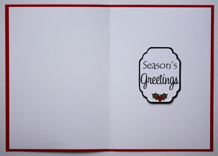 3D Christmas Greetings Sentiment Sheet by Marion Kimberley-Scott