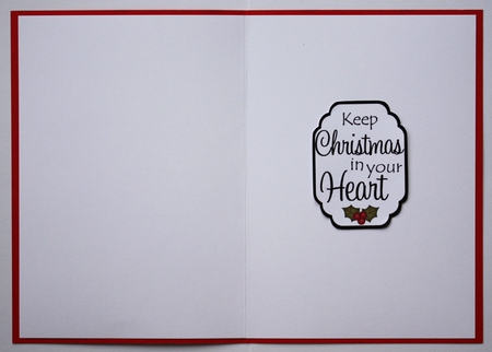 3D Christmas Greetings Sentiment Sheet by Marion Kimberley-Scott