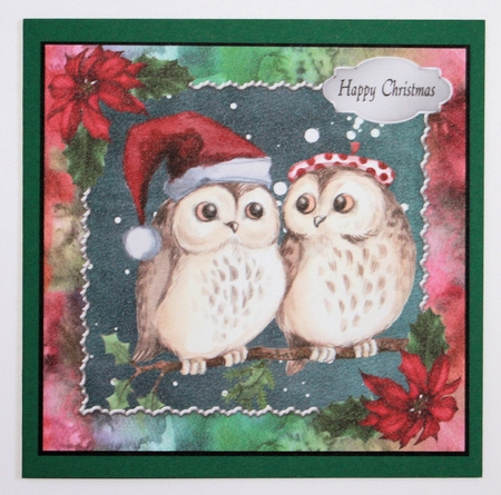 Christmas Owls 2 by Marion Kimberley-Scott