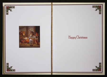Away in a Manger Christmas Insert to match cup897892_719 by Marion Kimberley-Scott