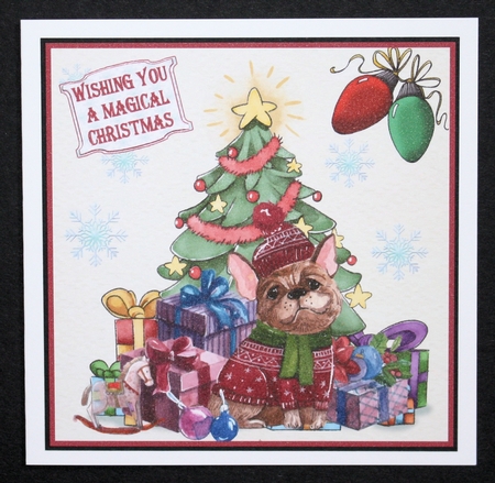 Puppy dogs Christmas by Marion Kimberley-Scott